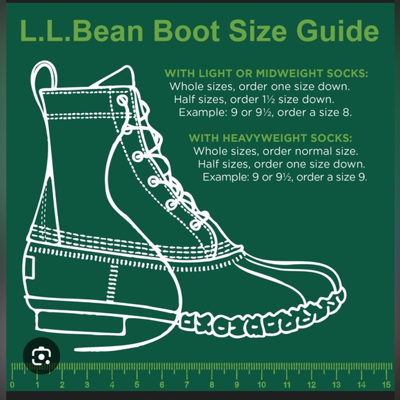 Men\'s Bean Boot Two-Tone Duck Boots 6” Size 7M main image 7